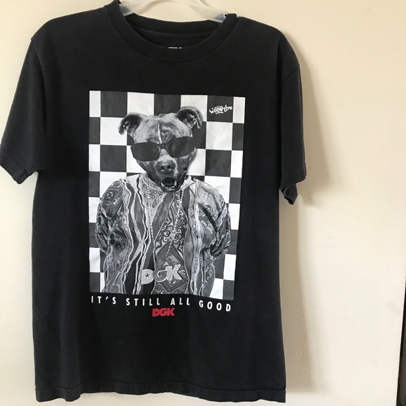 DGK It’s Still All Good Tee Shirt. Black. Large. - Picture 2 of 2